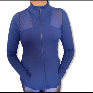 C&C Sports Navy Blue Running Sweater